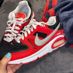 Nike air max 1 red black and white size 7 men